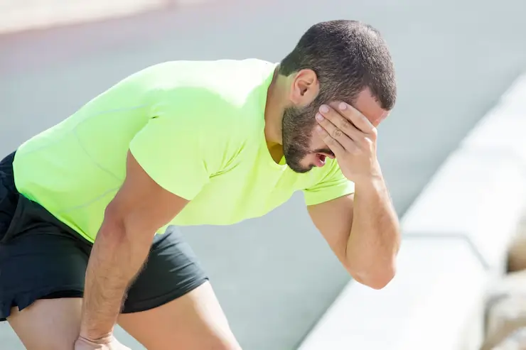 VitalPro Before: Slow recovery and reduced endurance